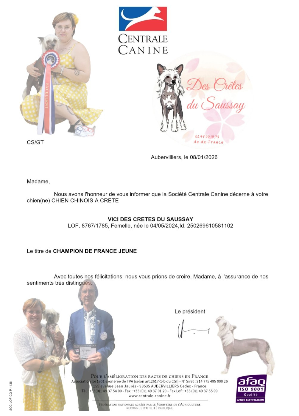 4eme Championne de France