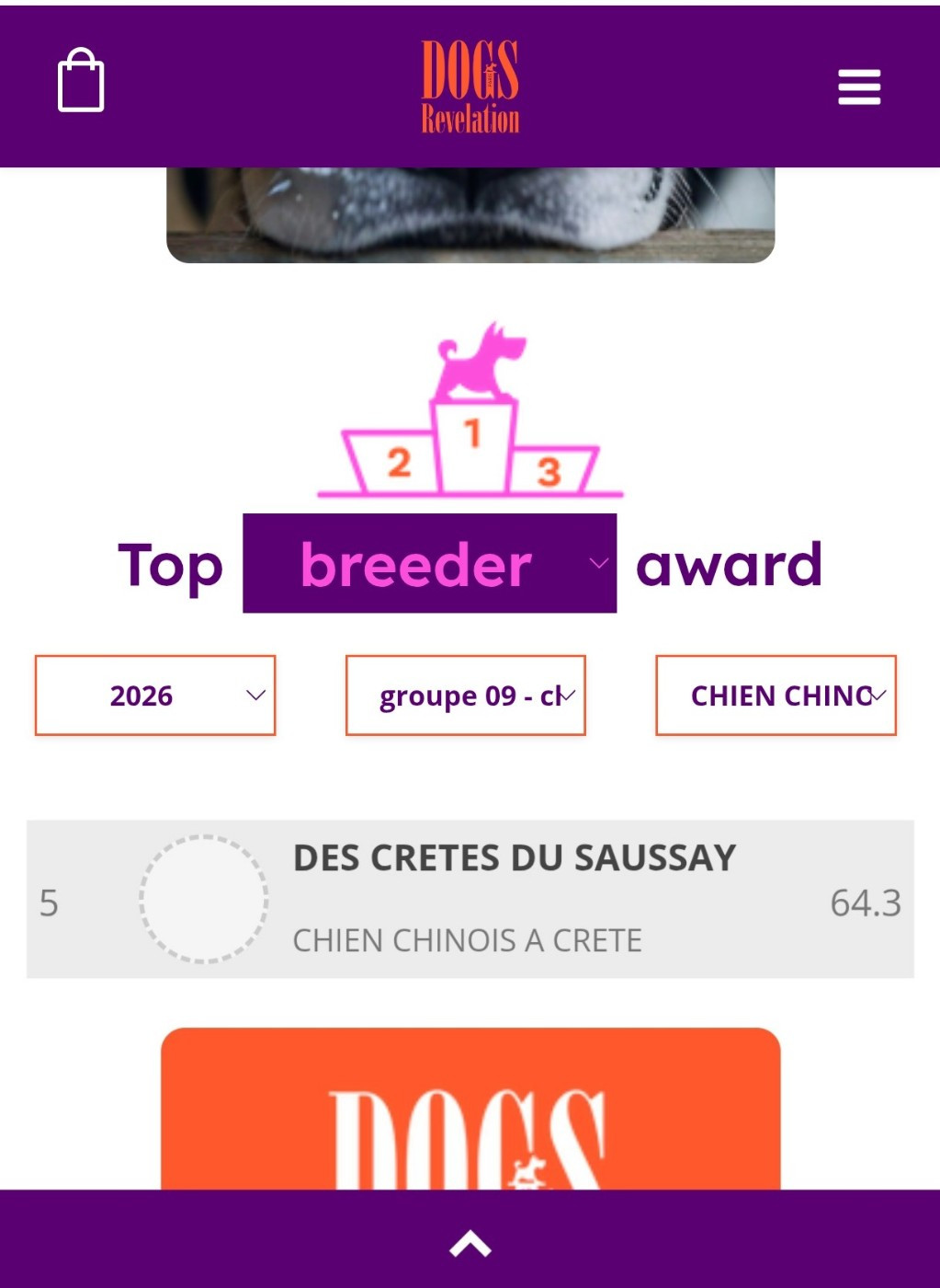 Des Crêtes Du Saussay - 5 ème élevage de France